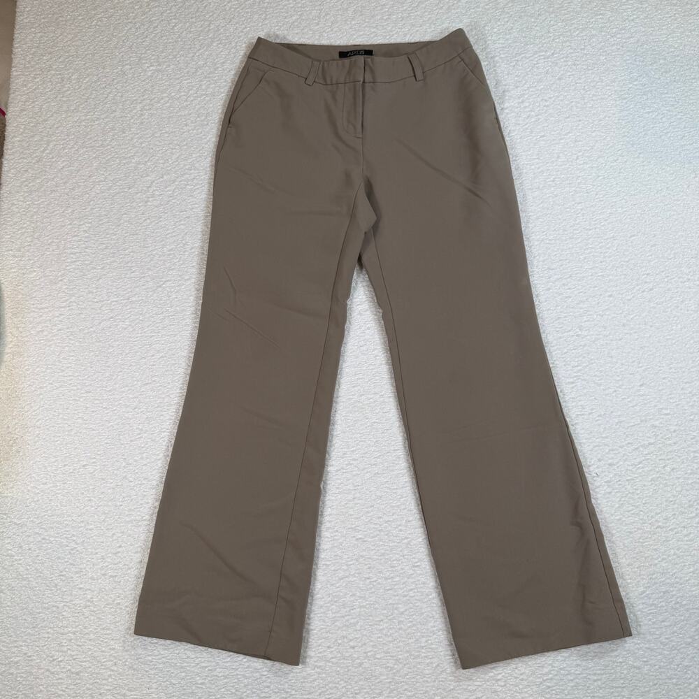 Apt 9 womens beige business slacks size 2 petite